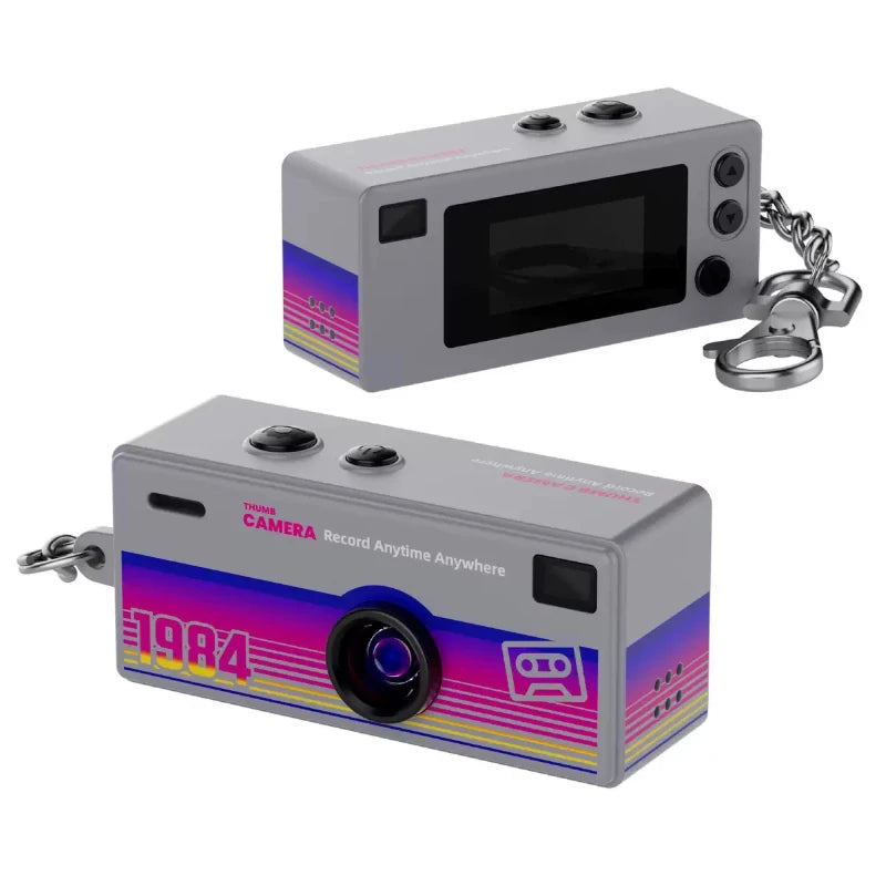 Retro thumb camera with SD card support