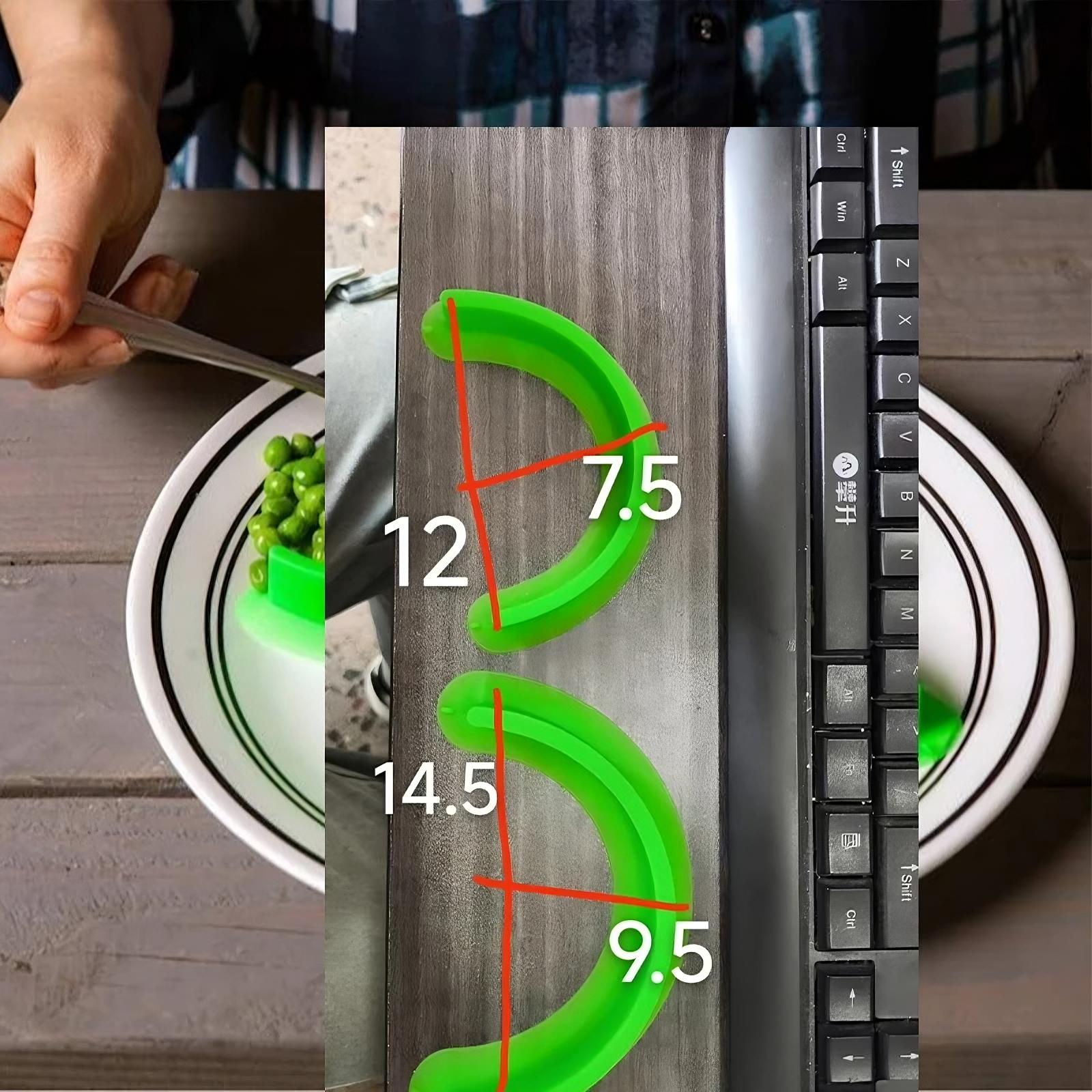 Silicone food divider 2-pack set