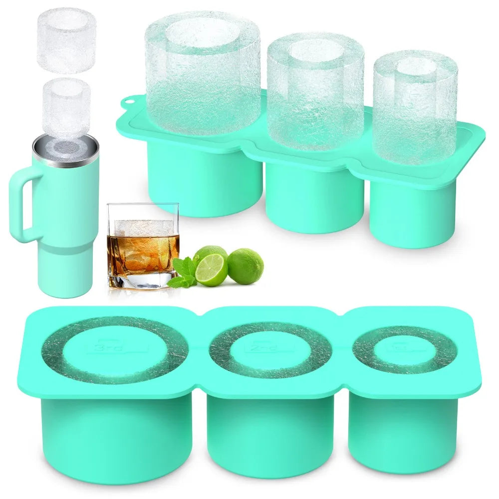 Silicone ice cup maker mold
