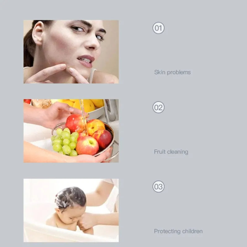 Tap water purifier removing impurities