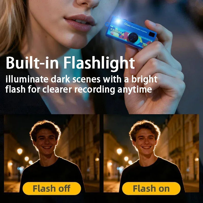 Thumb camera with USB-C charging
