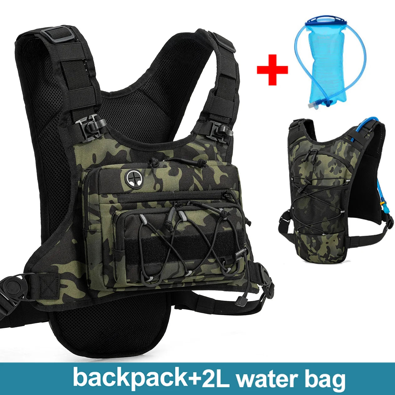 Trail running hydration vest with storage