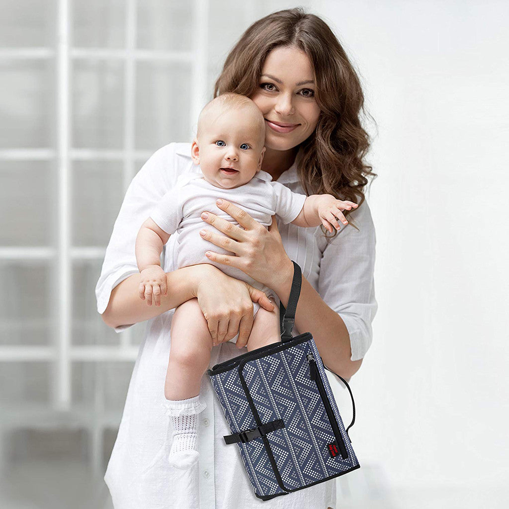 Travel baby changing pad lightweight design