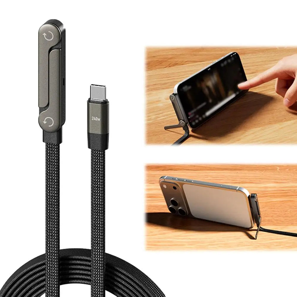Universal charging stand for iPhone and Android