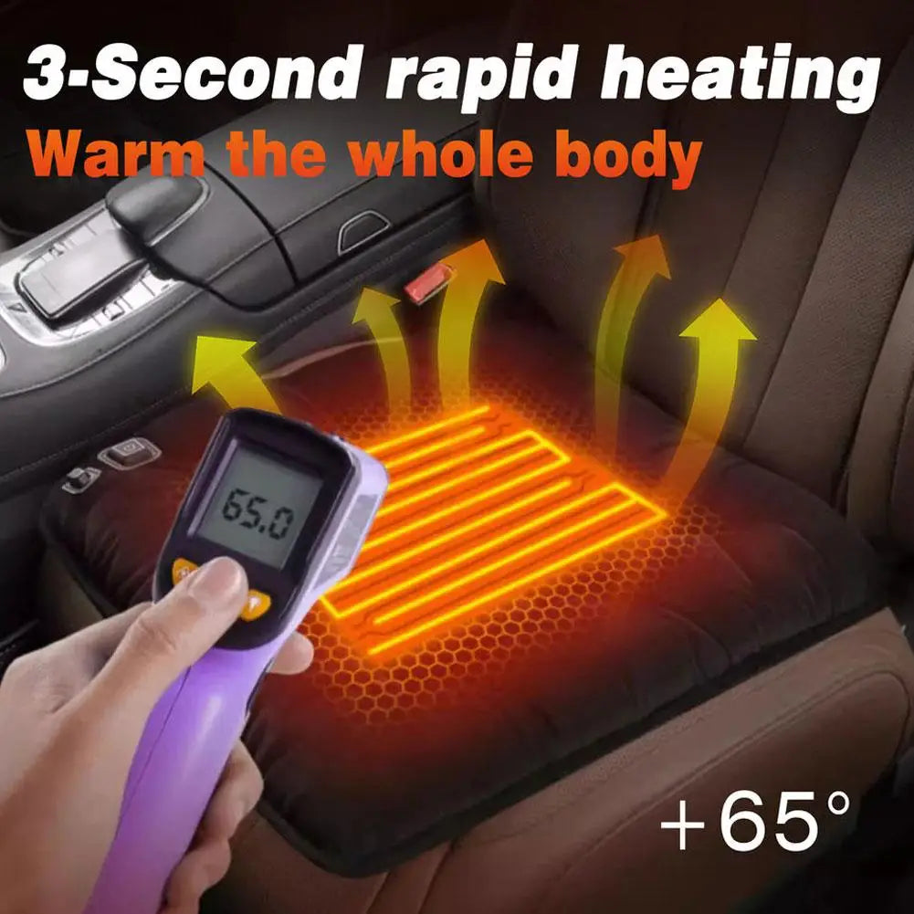 Universal fit car seat cushion