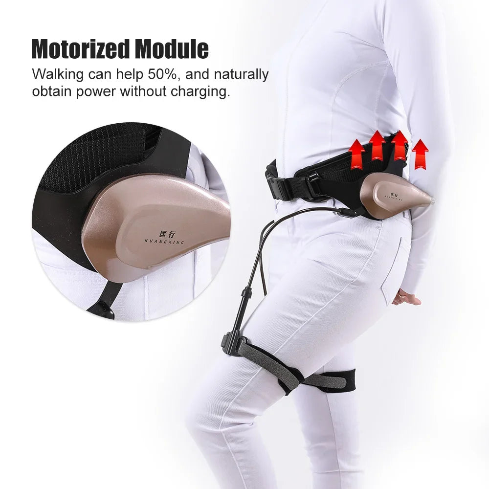 Walking assistance brace for seniors