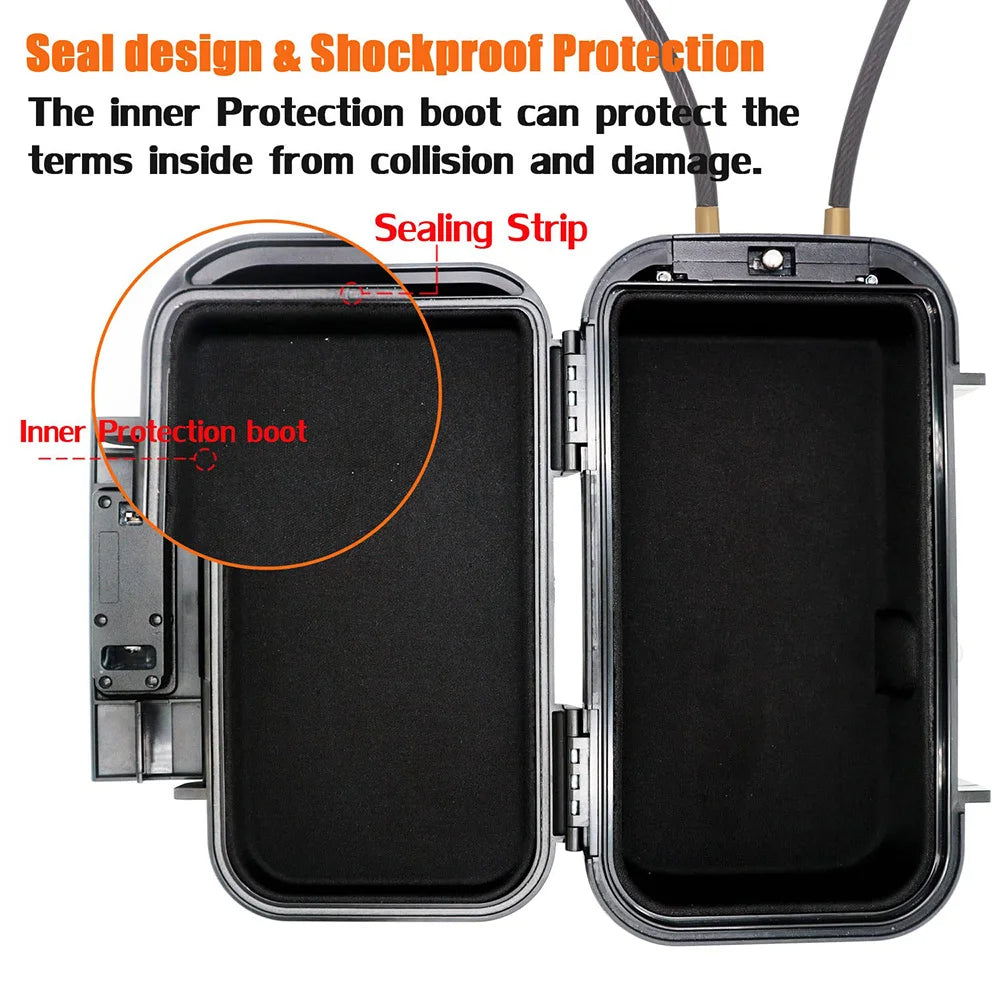 Water-resistant travel safe