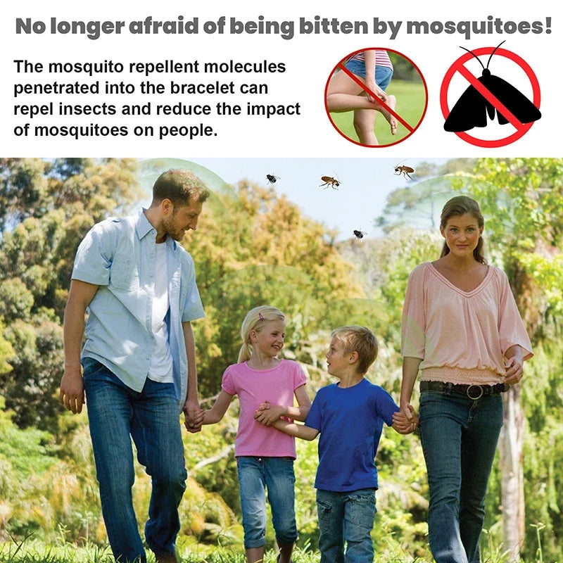 Wearable mosquito repellent for gardening