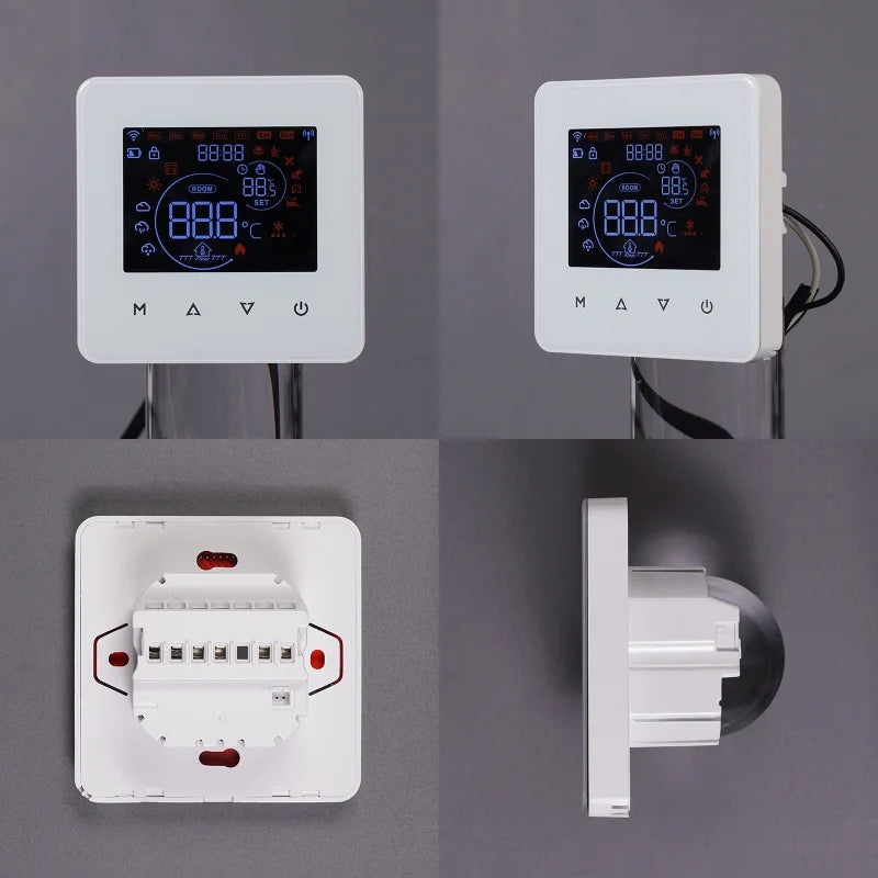 WiFi thermostat with weekly scheduling